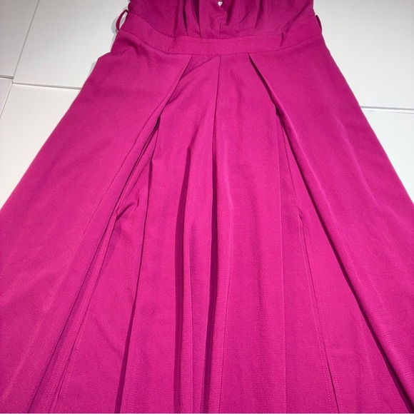 Lulu's Wide Leg Strappy Jumpsuit Size Large  Wedding Semi Formal *Missing Belt - Picture 4 of 11